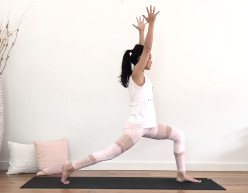 Helpful tips - Low Lunge into Crescent Pose - YouTube
